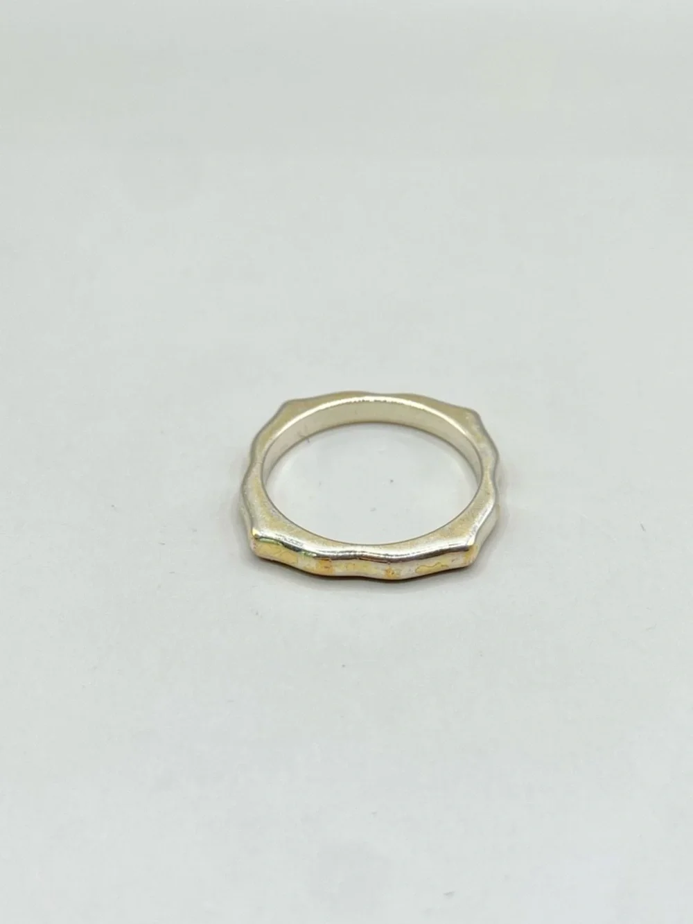 Kendra Scott Gold Logo Cutout Stacking Ring
